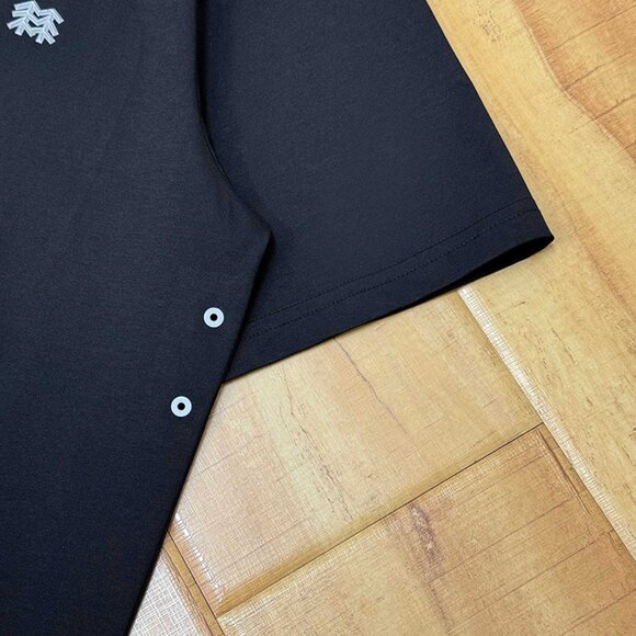 Kolon Sport Black Round Neck Simple Quick-Drying T-Shirt - Picture 6 of 8